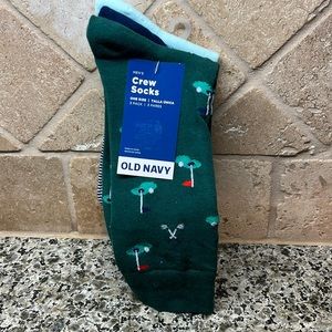Men’s 3 pairs of Golf Socks from Old Navy *New in Package* 🧦